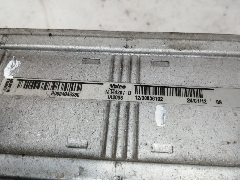 Recambio de intercooler para peugeot 508 active referencia OEM IAM P9684946380 M144207 