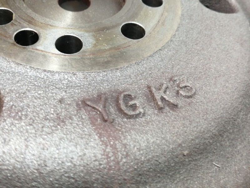 Recambio de volante motor para hyundai i20 comfort referencia OEM IAM YGK3 U14 