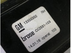 Recambio de elevalunas delantero derecho para opel adam unlimited ecoflex referencia OEM IAM 13350350   2