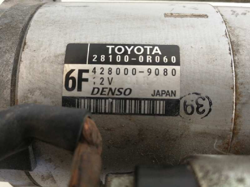 Recambio de motor arranque para toyota auris active referencia OEM IAM 281000R060  