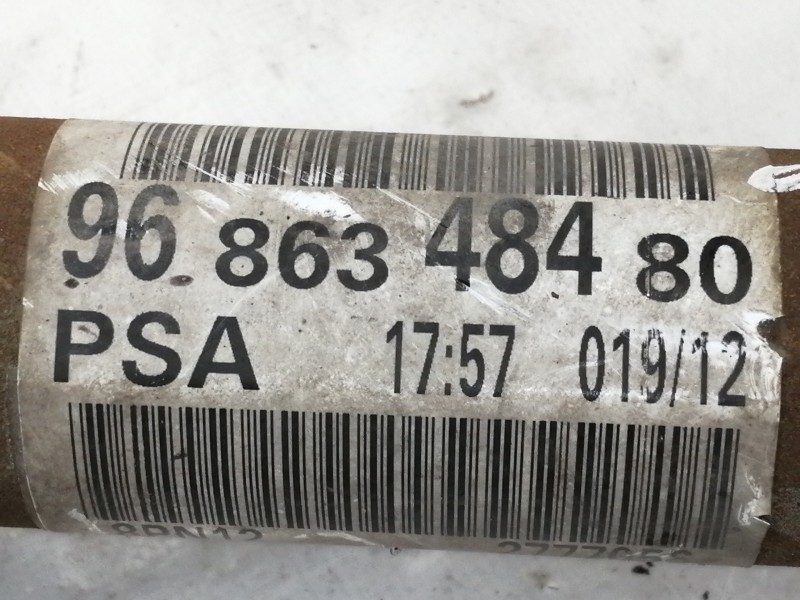 Recambio de transmision delantera derecha para peugeot 508 active referencia OEM IAM 9686348480  