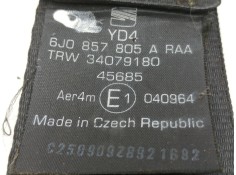 Recambio de cinturon seguridad trasero derecho para seat ibiza (6j5) reference referencia OEM IAM 6J0857805   2