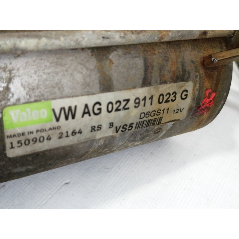Recambio de motor arranque para seat toledo (5p2) stylance / style referencia OEM IAM 02Z911023G  