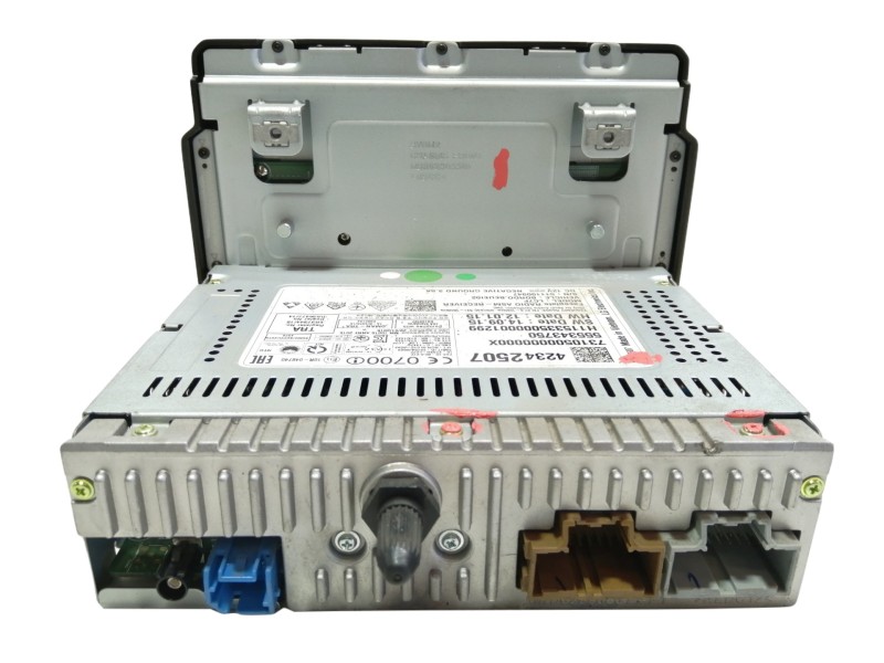 Recambio de sistema audio / radio cd para opel adam unlimited ecoflex referencia OEM IAM 42342507  