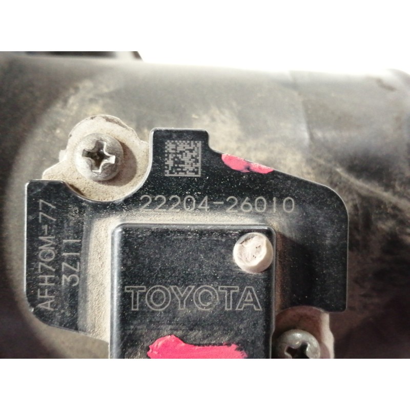 Recambio de caudalimetro para toyota auris active referencia OEM IAM 2220426010  