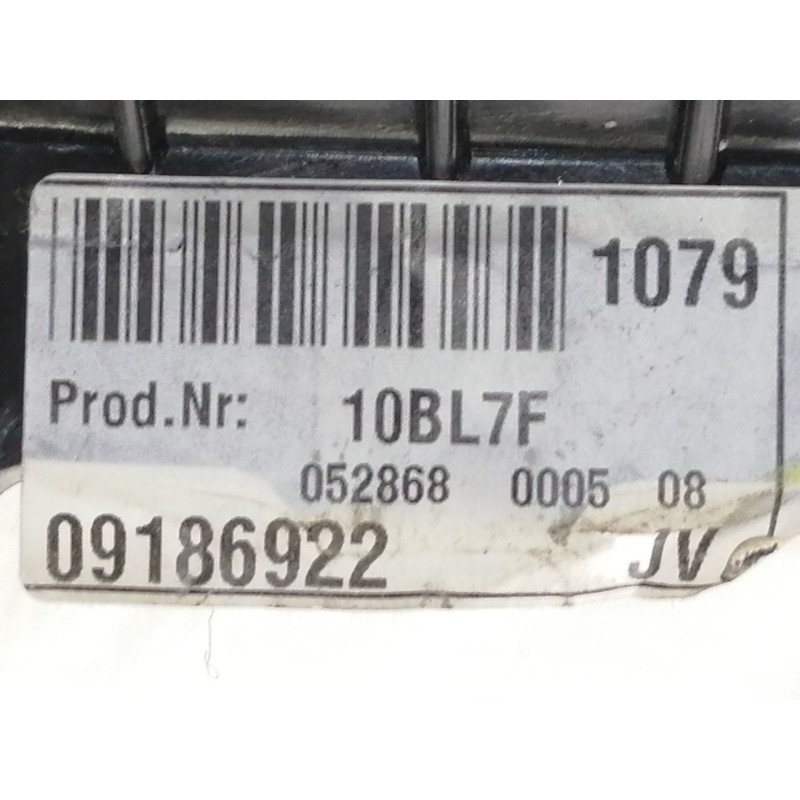 Recambio de airbag delantero derecho para opel vectra c berlina club referencia OEM IAM 09186922  
