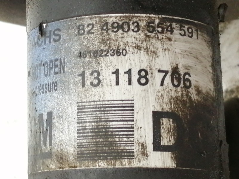 Recambio de amortiguador delantero derecho para opel vectra c berlina club referencia OEM IAM 13118706  