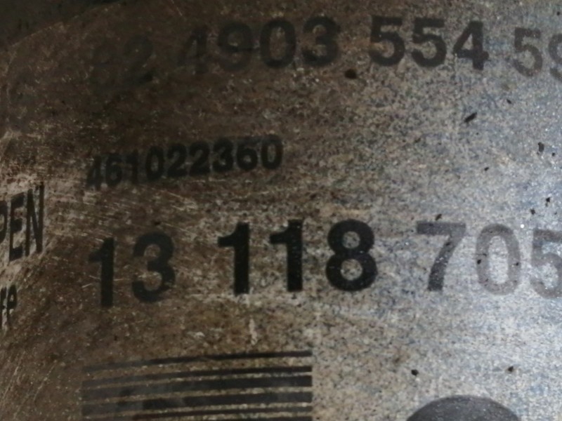 Recambio de amortiguador delantero izquierdo para opel vectra c berlina club referencia OEM IAM 13118705  