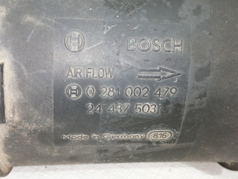 Recambio de caudalimetro para opel vectra c berlina club referencia OEM IAM 0281002479 24437503 