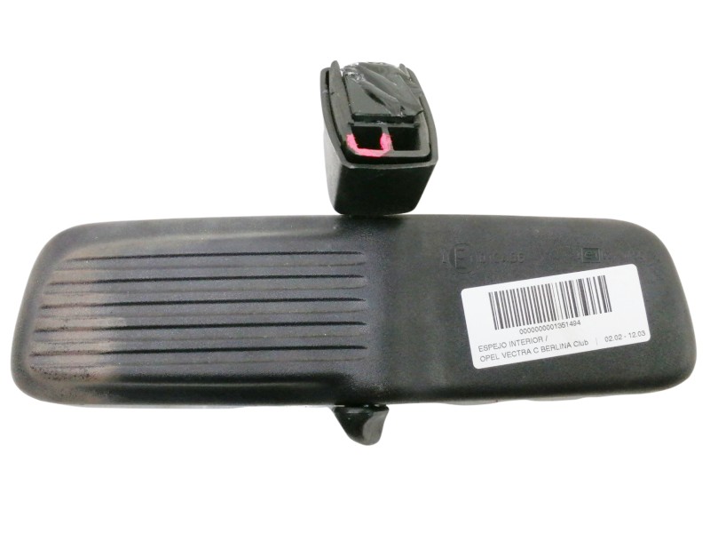 Recambio de espejo interior para opel vectra c berlina club referencia OEM IAM E1010456  