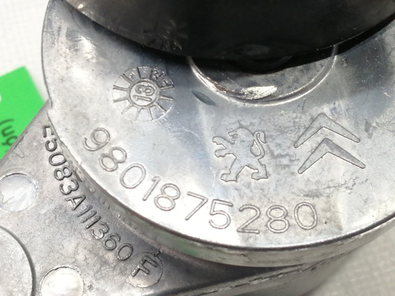 Recambio de tensor correa auxiliar para peugeot 2008 (--.2013) active referencia OEM IAM 9801875280  