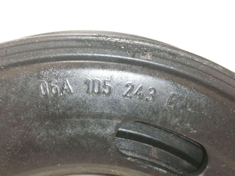 Recambio de polea cigueñal para seat toledo (5p2) stylance / style referencia OEM IAM 06A105243E  