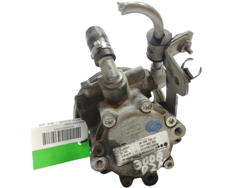 Recambio de bomba direccion para peugeot 407 sr confort referencia OEM IAM 9658419280 7617955559 