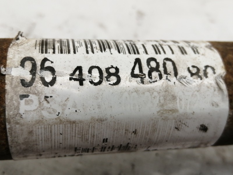 Recambio de transmision delantera derecha para peugeot 407 sr confort referencia OEM IAM 9640848080  