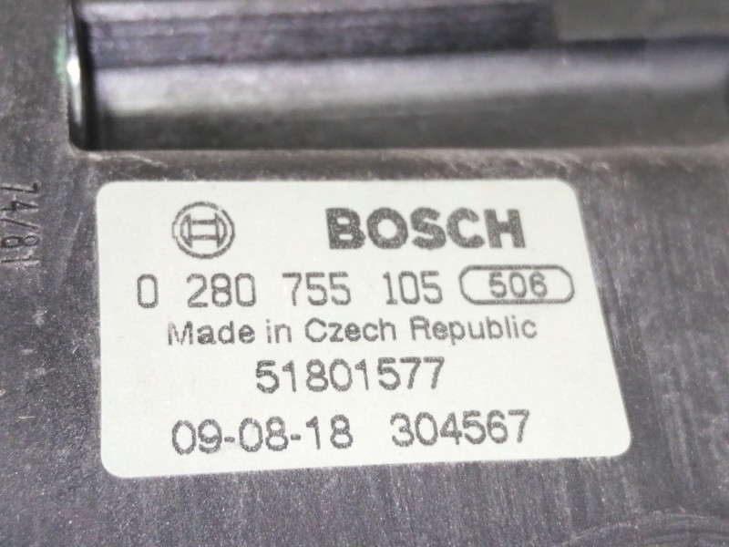 Recambio de potenciometro pedal para peugeot bipper 1.3 16v hdi fap referencia OEM IAM 0280755105  