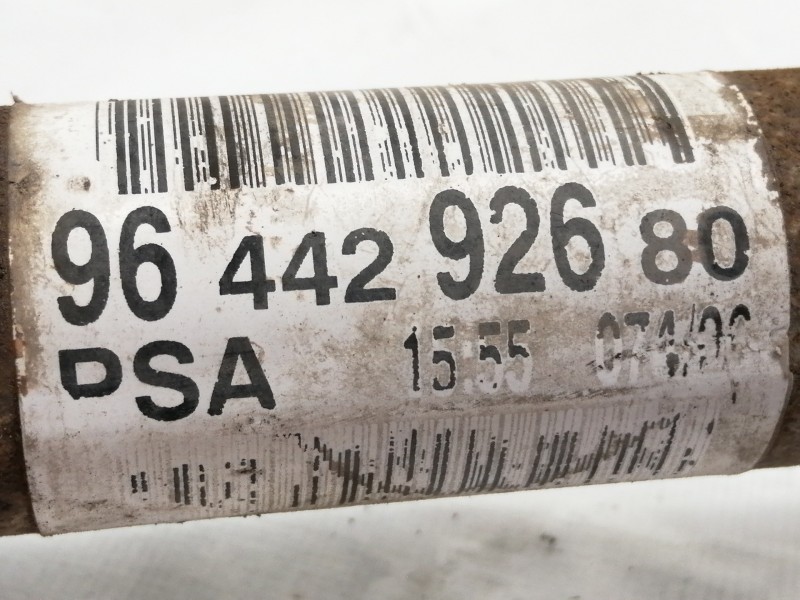 Recambio de transmision delantera izquierda para peugeot 407 sr confort referencia OEM IAM 9644292680  