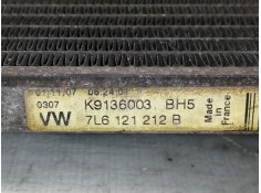 Recambio de radiador agua para volkswagen touareg (7l6) v6 tdi referencia OEM IAM 7L6121212B   2