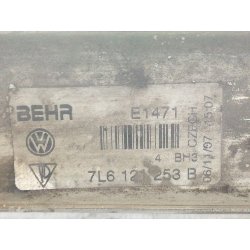 Recambio de radiador agua para volkswagen touareg (7l6) v6 tdi referencia OEM IAM 7L6121253B E177901306 