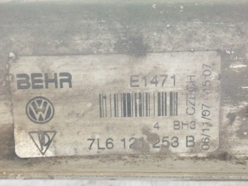 Recambio de radiador agua para volkswagen touareg (7l6) v6 tdi referencia OEM IAM 7L6121253B E177901306 