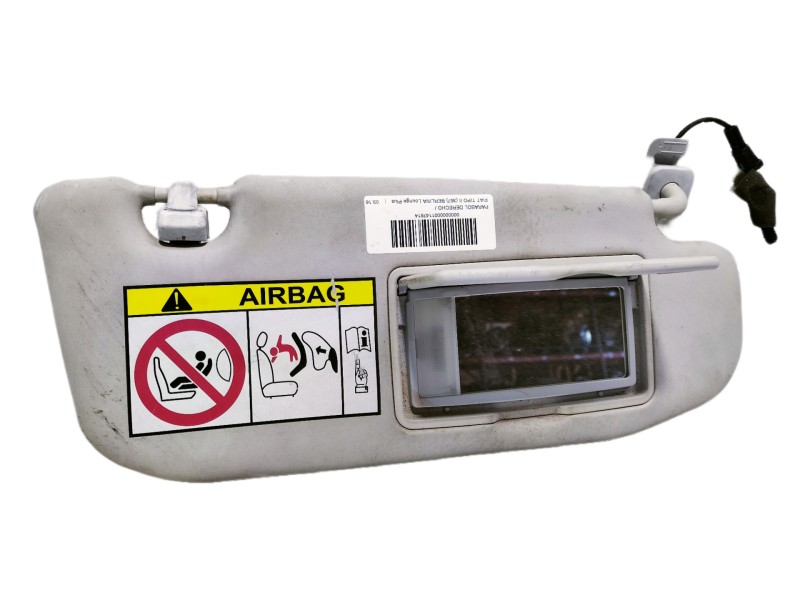 Recambio de parasol derecho para fiat tipo ii (357) berlina lounge plus referencia OEM IAM 735631366  