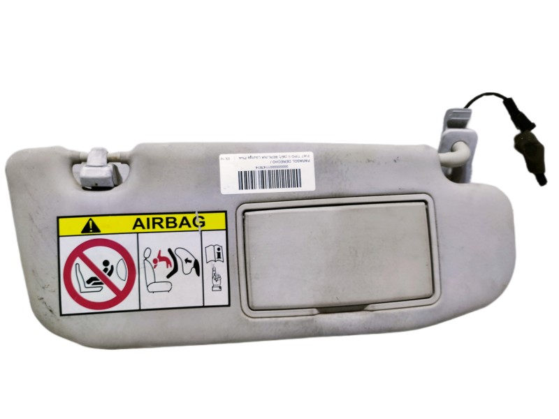 Recambio de parasol derecho para fiat tipo ii (357) berlina lounge plus referencia OEM IAM 735631366  