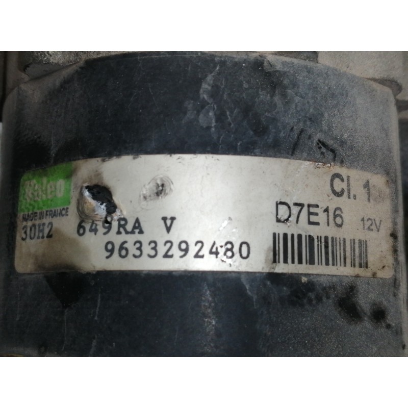 Recambio de motor arranque para citroën c3 1.4 sx plus referencia OEM IAM 9633292480  