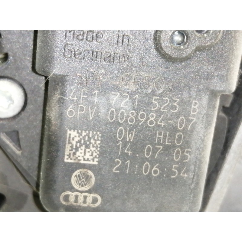 Recambio de potenciometro pedal para audi a6 berlina (4f2) 2.0 tdi referencia OEM IAM 4F1721523B  