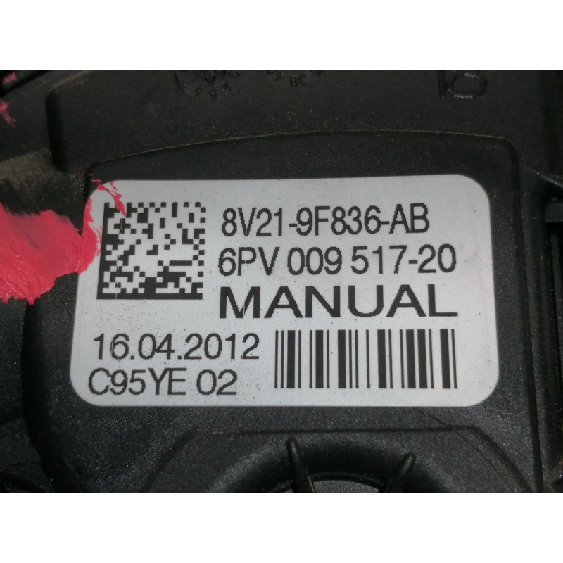 Recambio de potenciometro pedal para ford fiesta (cb1) trend referencia OEM IAM 8V219F836AB  