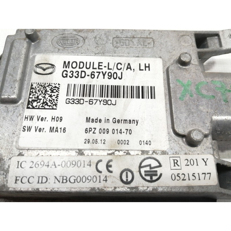 Recambio de centralita luces para mazda cx-7 (er) active referencia OEM IAM 2694A009014  