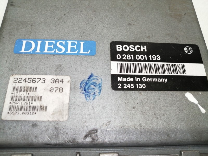 Recambio de centralita motor uce para bmw serie 3 berlina (e36) 325td referencia OEM IAM 0281001193  