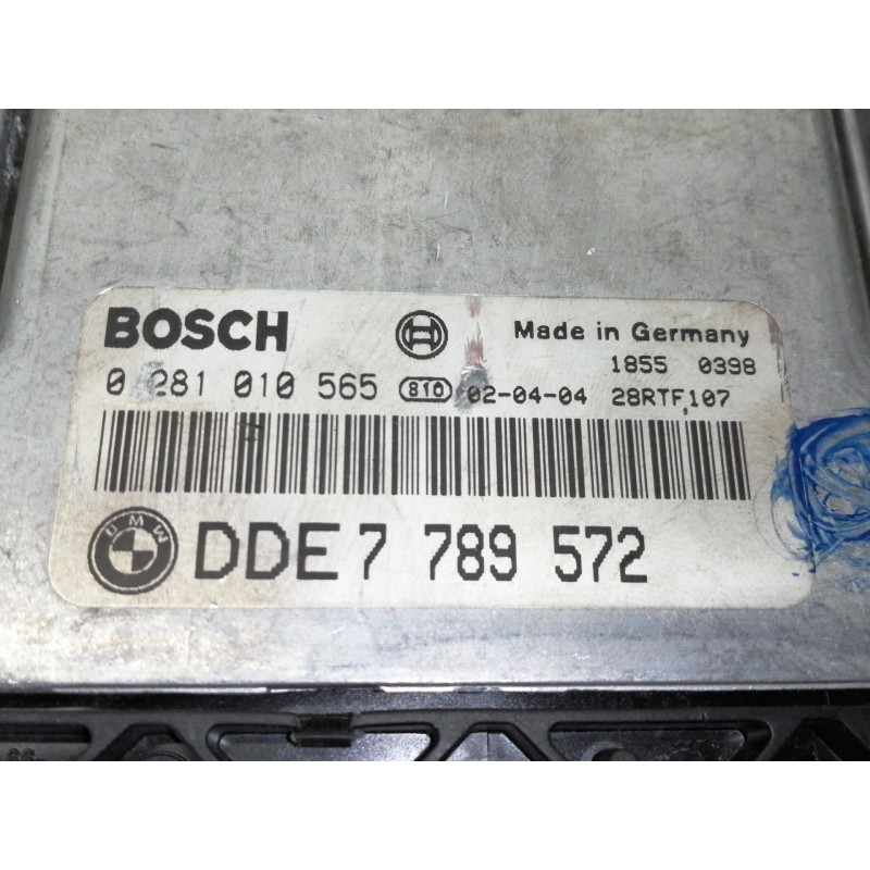 Recambio de centralita motor uce para bmw serie 3 berlina (e46) 320d referencia OEM IAM 0281010565  