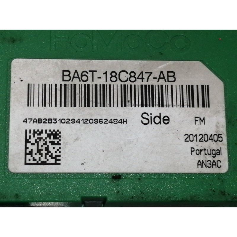 Recambio de modulo electronico para ford fiesta (cb1) trend referencia OEM IAM BA6T18C847AB  