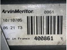 Recambio de elevalunas delantero derecho para renault clio iii 1.4 16v referencia OEM IAM 400861   2