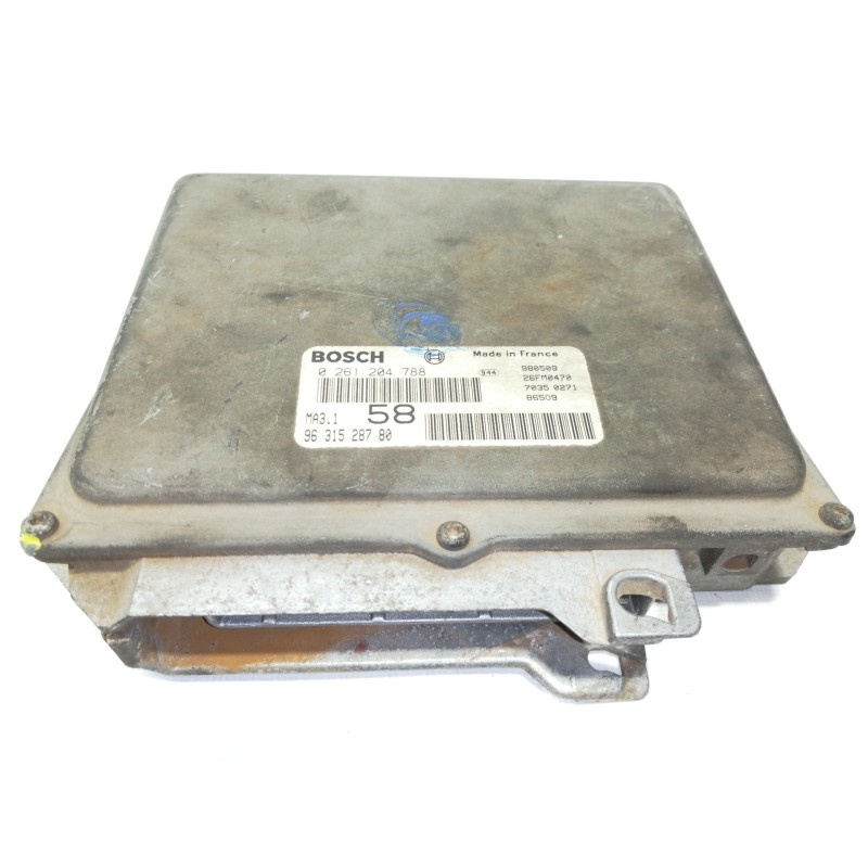 Recambio de centralita motor uce para citroën saxo 1.1 sx referencia OEM IAM 0261204788  