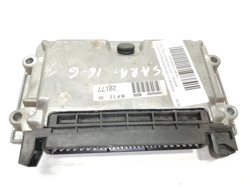 Recambio de centralita motor uce para citroën xsara berlina 1.6 attraction referencia OEM IAM 0261206214  