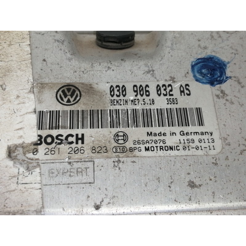 Recambio de centralita motor uce para seat arosa (6h1) select referencia OEM IAM 030906032AS 0261206823 26SA7076 