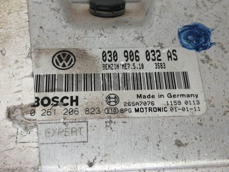 Recambio de centralita motor uce para seat arosa (6h1) select referencia OEM IAM 030906032AS 0261206823 26SA7076 