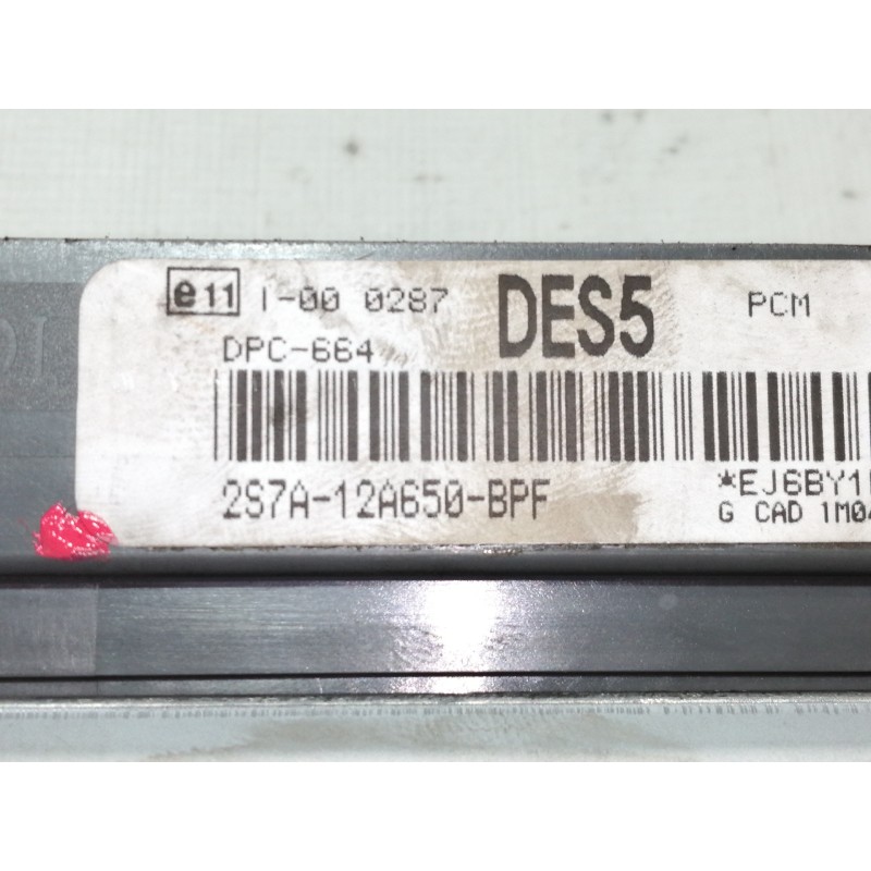 Recambio de centralita motor uce para ford mondeo berlina (ge) ambiente referencia OEM IAM 2S7A12A650BPF  