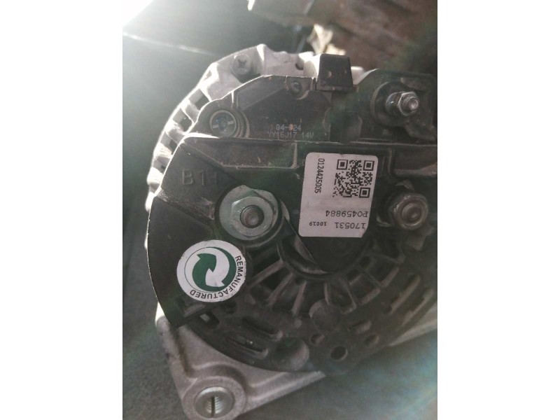 Recambio de alternador para opel astra h berlina elegance referencia OEM IAM 0124425005  
