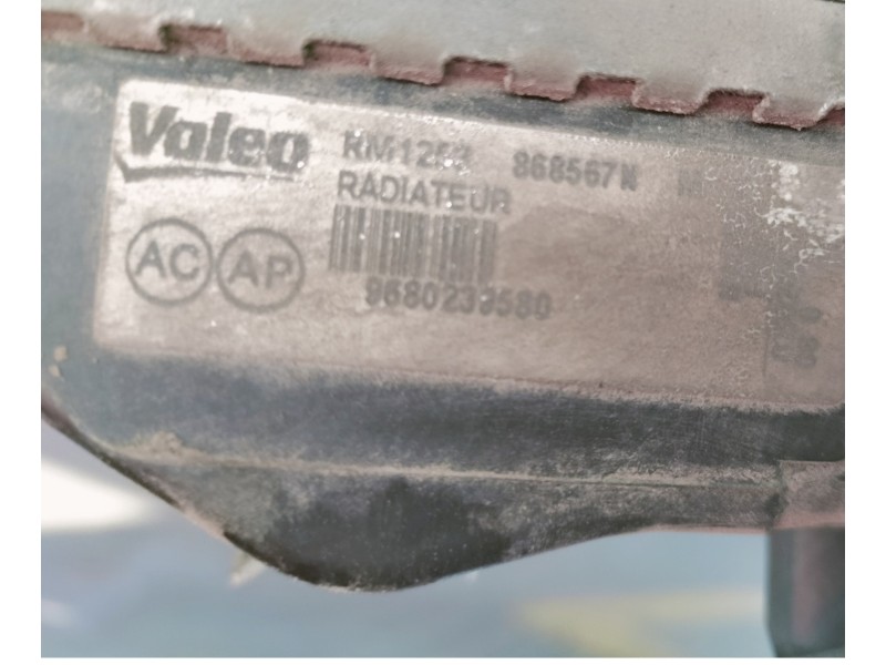 Recambio de radiador agua para peugeot 207 1.4 referencia OEM IAM RM1253  