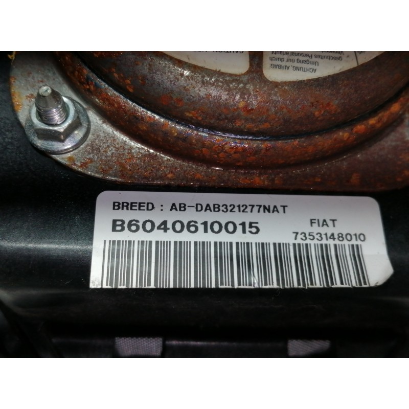 Recambio de airbag delantero izquierdo para fiat multipla (186) 1.9 jtd cat referencia OEM IAM 7353148010 96907200 