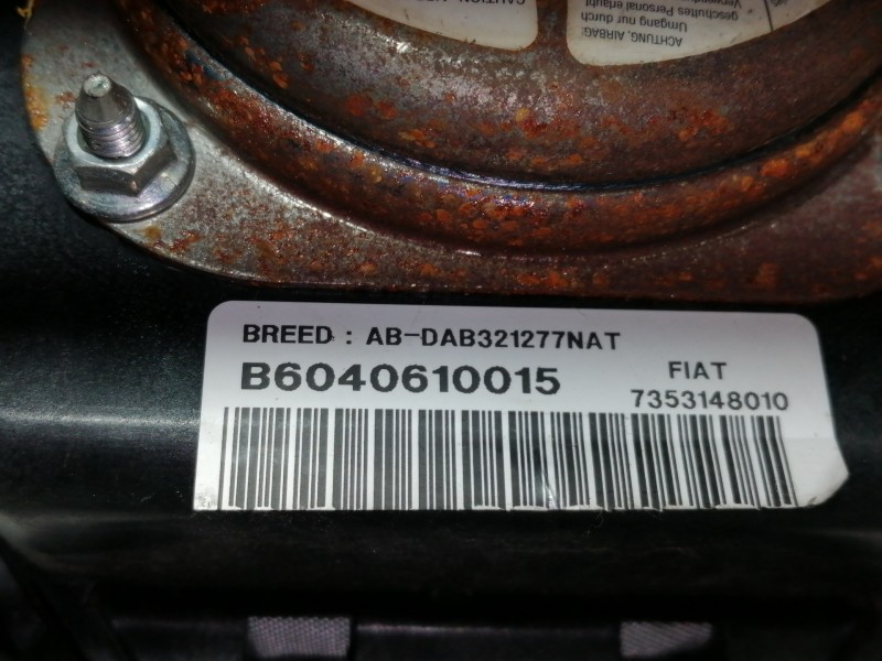 Recambio de airbag delantero izquierdo para fiat multipla (186) 1.9 jtd cat referencia OEM IAM 7353148010 96907200 