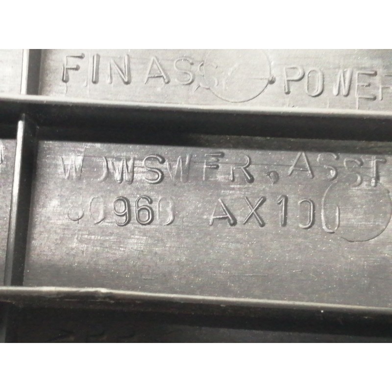 Recambio de mando elevalunas delantero derecho para nissan micra (k12e) acenta referencia OEM IAM 80960AX100  