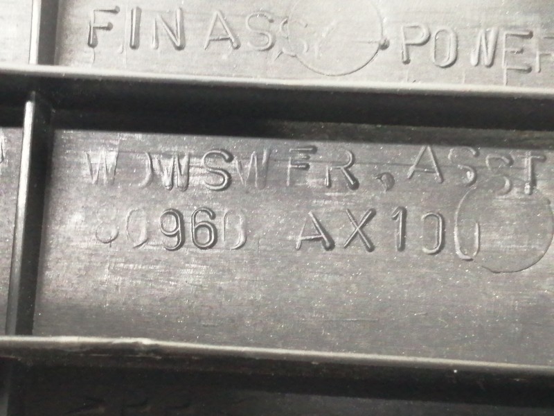 Recambio de mando elevalunas delantero derecho para nissan micra (k12e) acenta referencia OEM IAM 80960AX100  