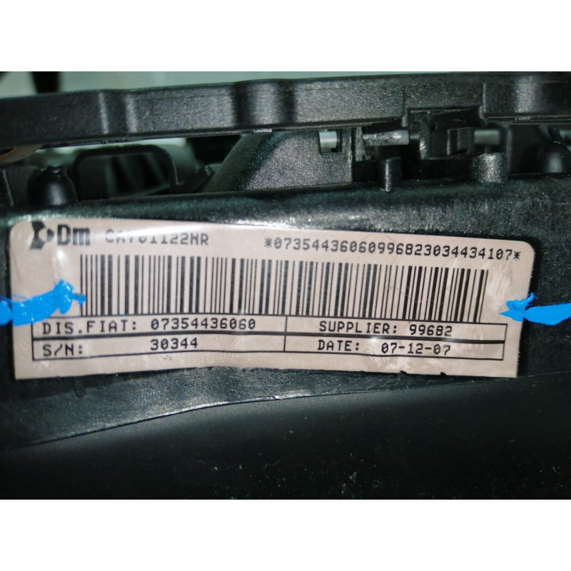 Recambio de airbag delantero izquierdo para fiat linea (110) activa (110.0/111.0) referencia OEM IAM 07354436060  