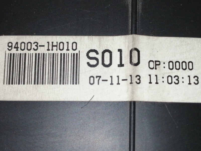 Recambio de cuadro instrumentos para kia cee´d active referencia OEM IAM 940031H010  