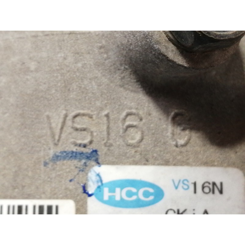 Recambio de compresor aire acondicionado para kia cee´d active referencia OEM IAM F500AN6AA07  