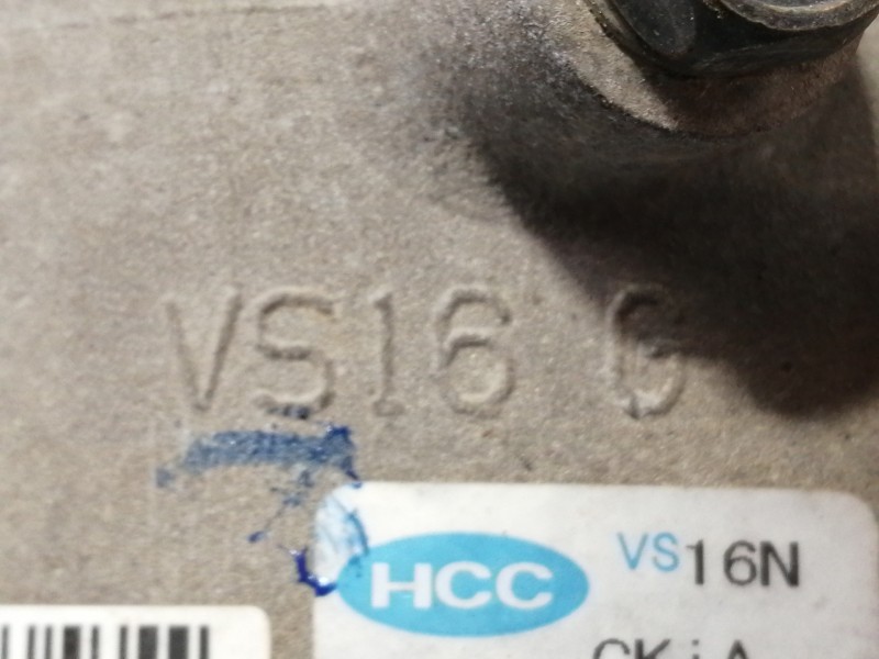 Recambio de compresor aire acondicionado para kia cee´d active referencia OEM IAM F500AN6AA07  