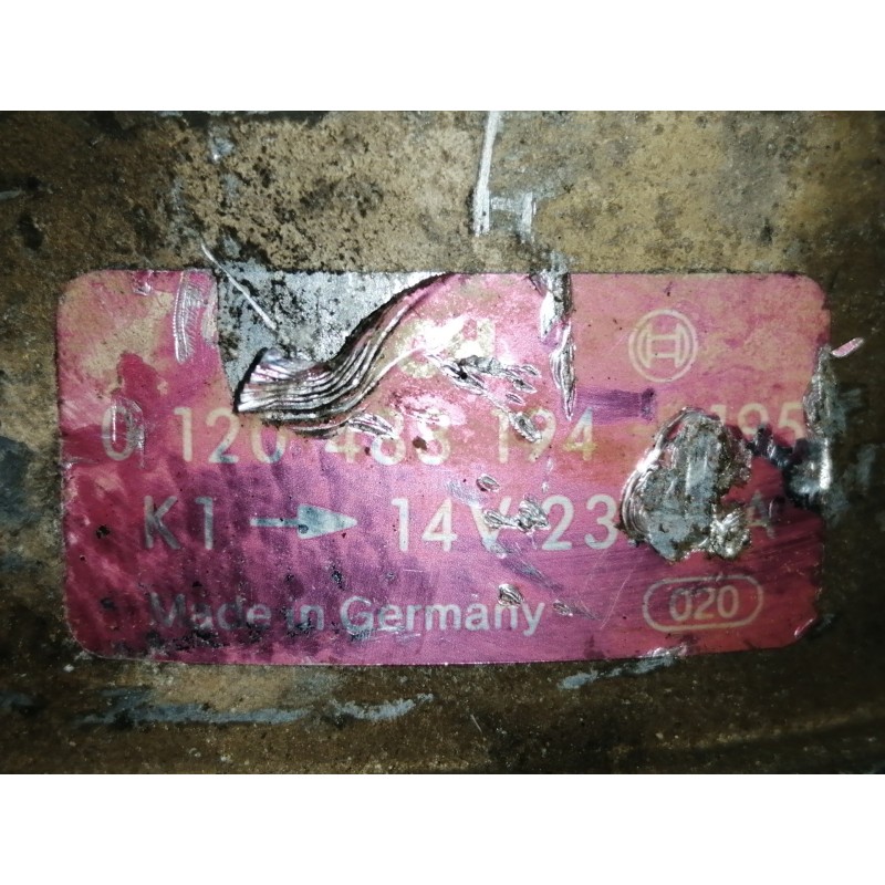 Recambio de alternador para toyota land cruiser (j7) bj73 referencia OEM IAM 0120488194  