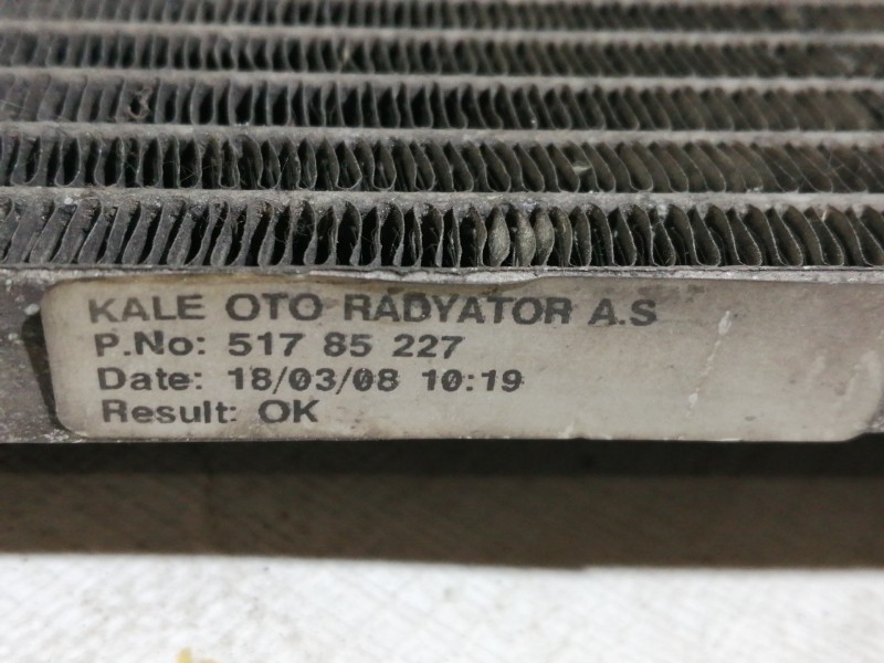 Recambio de condensador / radiador aire acondicionado para fiat linea (110) activa (110.0/111.0) referencia OEM IAM 51785227  